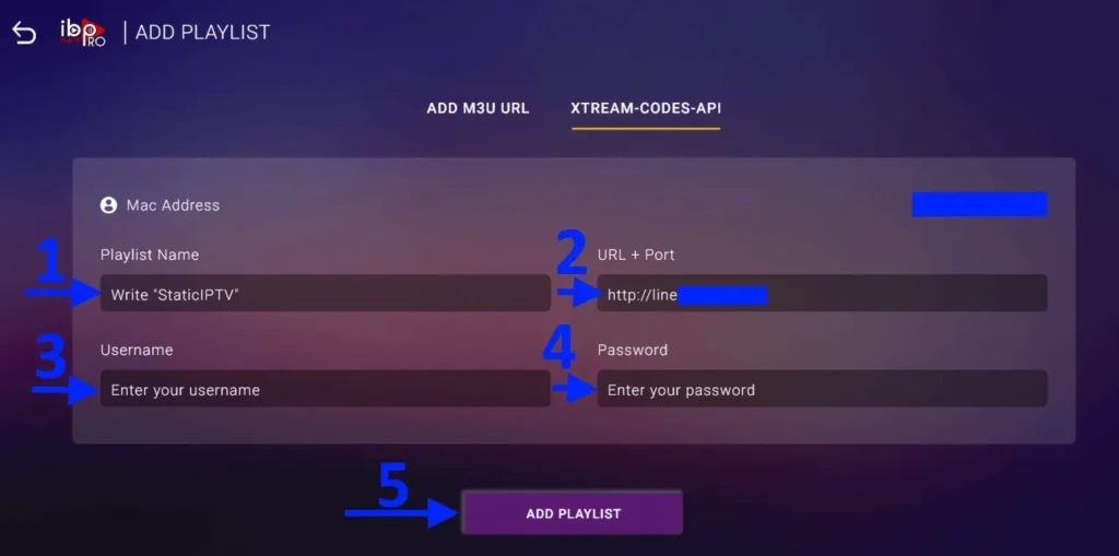 MaxCanales IPTV dashboard showing live channels, movies, and series