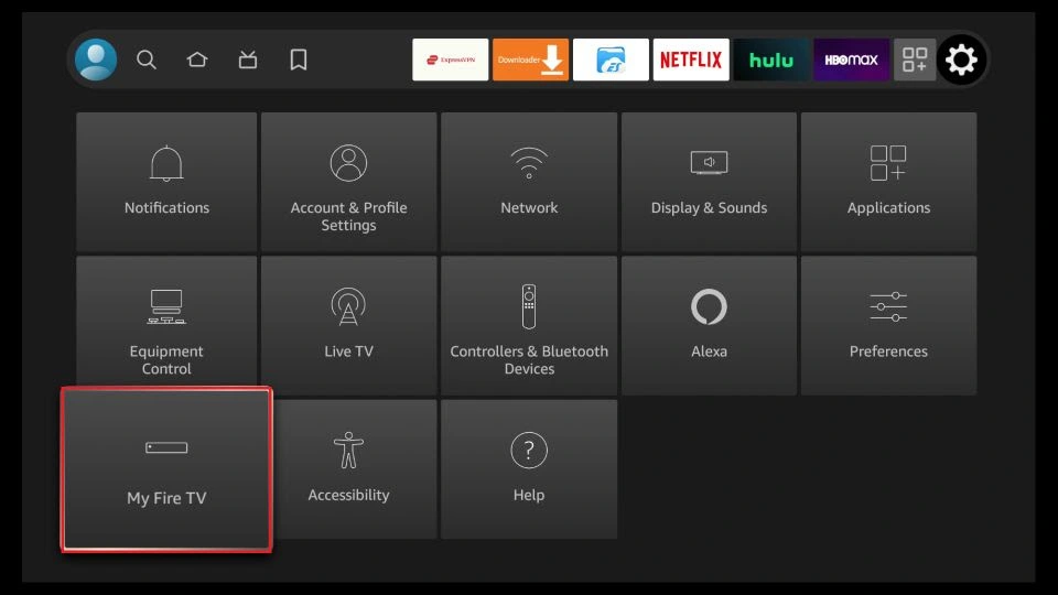 MaxCanales IPTV dashboard showing live channels, movies, and series